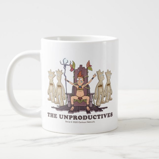 RICK UND MEHR™| Unproduktive Jumbo-Tasse (Links)