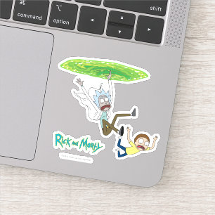RICK UND MEHR™  Verlassen des Portals Aufkleber