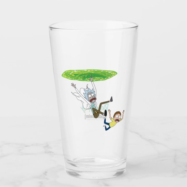 RICK UND MEHR™| Verlassen des Portals Glas (Vorderseite)