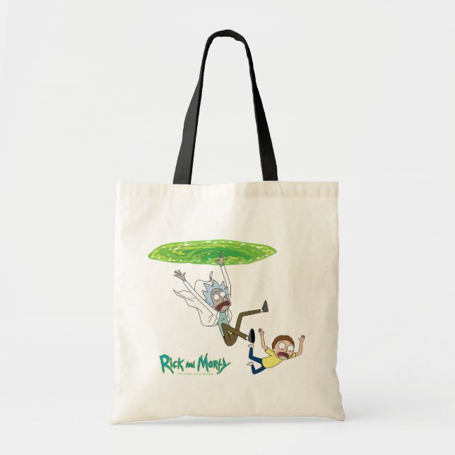 RICK UND MEHR™| Verlassen des Portals Tragetasche (Vorne)