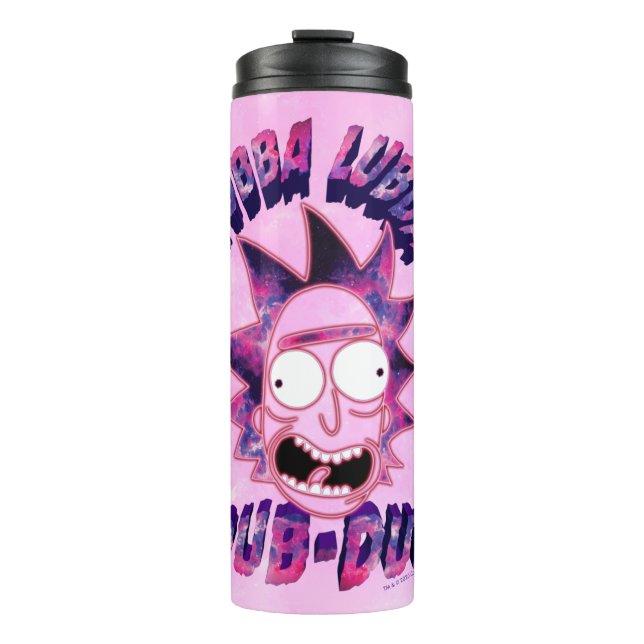 RICK UND MEHR™| Wubba Lubba Dub Thermosbecher (Vorderseite)