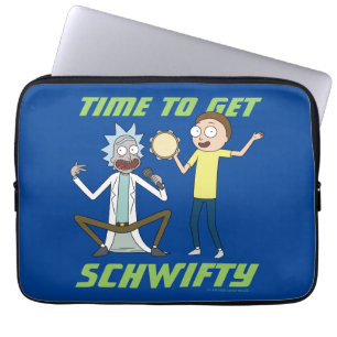 RICK UND MEHR™  Zeit zum Schwifzen Laptopschutzhülle