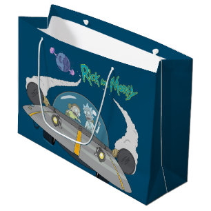 RICK UND MORTY™ Abfliegen im Raumschiff Große Geschenktüte