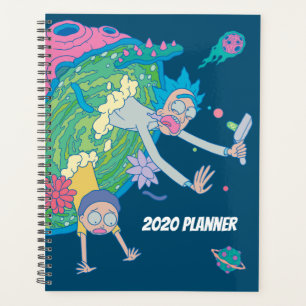 RICK UND MORTY™ Absturz vom infizierten Portal Planer