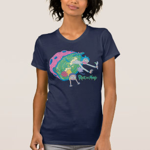 RICK UND MORTY™   Absturz vom infizierten Portal T-Shirt