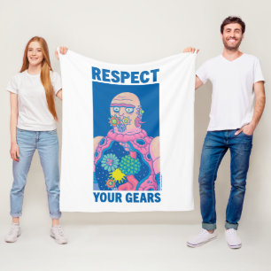 RICK UND MORTY™ Achten Sie auf Ihre Geere Fleecedecke