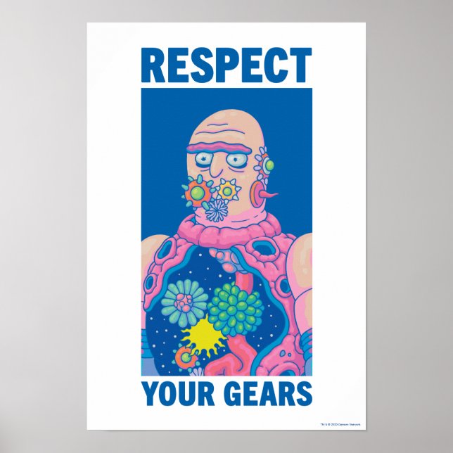 RICK UND MORTY™ | Achten Sie auf Ihre Geere Poster (Vorne)