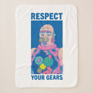 RICK UND MORTY™   Achten Sie auf Ihre Geere Sherpadecke