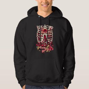 RICK UND MORTY™   Anatomie Park Rib Cage Hoodie