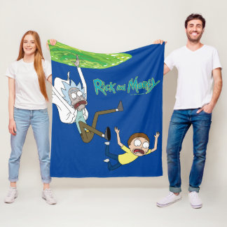 RICK UND MORTY™ | Ausscheiden aus dem Portal Fleecedecke