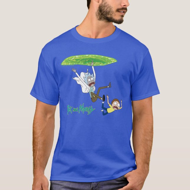 RICK UND MORTY™ | Ausscheiden aus dem Portal T-Shirt (Vorderseite)