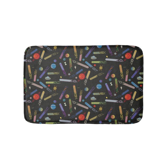 RICK UND MORTY™ | Äußeres Raumkomprimierungsmuster Badematte (Vorderseite)