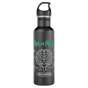 RICK UND MORTY™   Backup-Gehirn herunterladen Edelstahlflasche