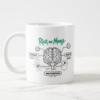 RICK UND MORTY™ | Backup-Gehirn herunterladen Jumbo-Tasse