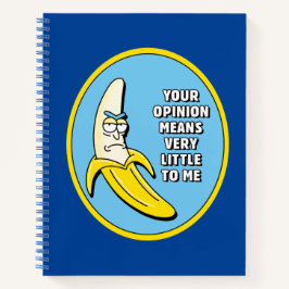 RICK UND MORTY™ | Banana Rick Abzeichen Notizbuch
