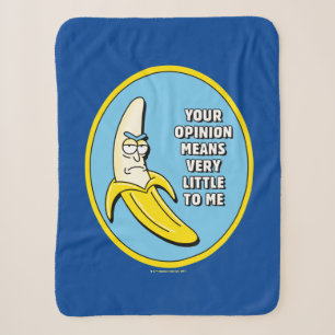 RICK UND MORTY™ Banana Rick Abzeichen Sherpadecke