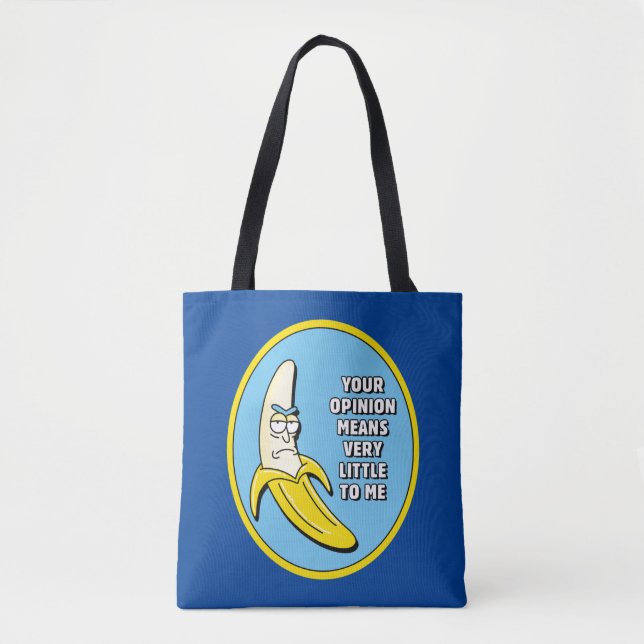 RICK UND MORTY™ | Banana Rick Abzeichen Tasche (Vorderseite)