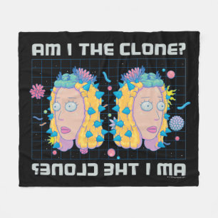 RICK UND MORTY™ Bin ich der Klon? Fleecedecke