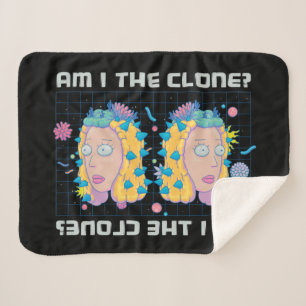 RICK UND MORTY™ Bin ich der Klon? Sherpadecke