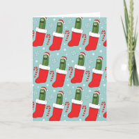 Rick und Morty | Christmas Pickle Rick Pattern