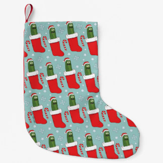 Rick und Morty | Christmas Pickle Rick Pattern Kleiner Weihnachtsstrumpf