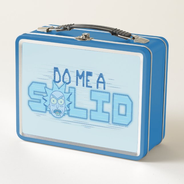 RICK UND MORTY™ | Do Me a Solid Metall Brotdose (Vorderseite)