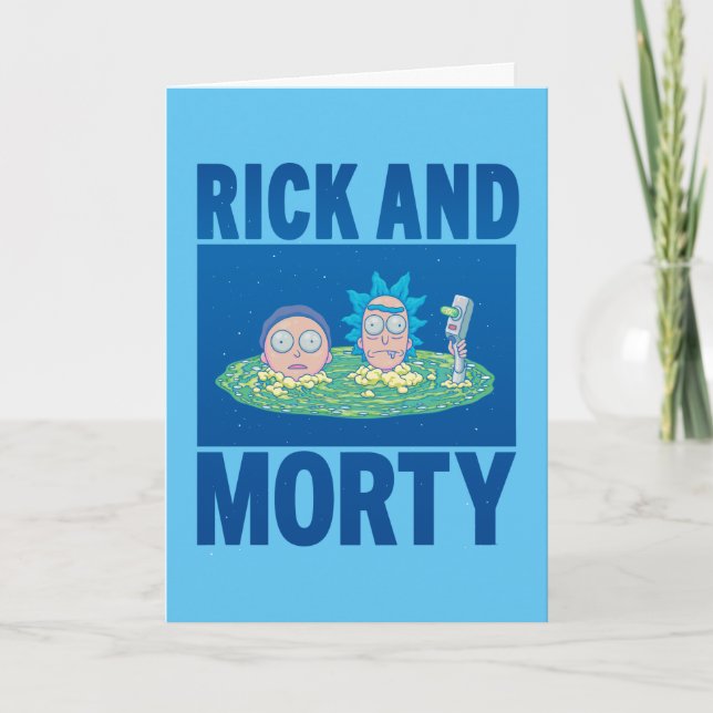 RICK UND MORTY™ | Durchqueren des Portals Karte (Vorderseite)