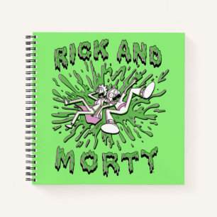 RICK UND MORTY™   Einsinken in die saure Mehrwer Notizbuch