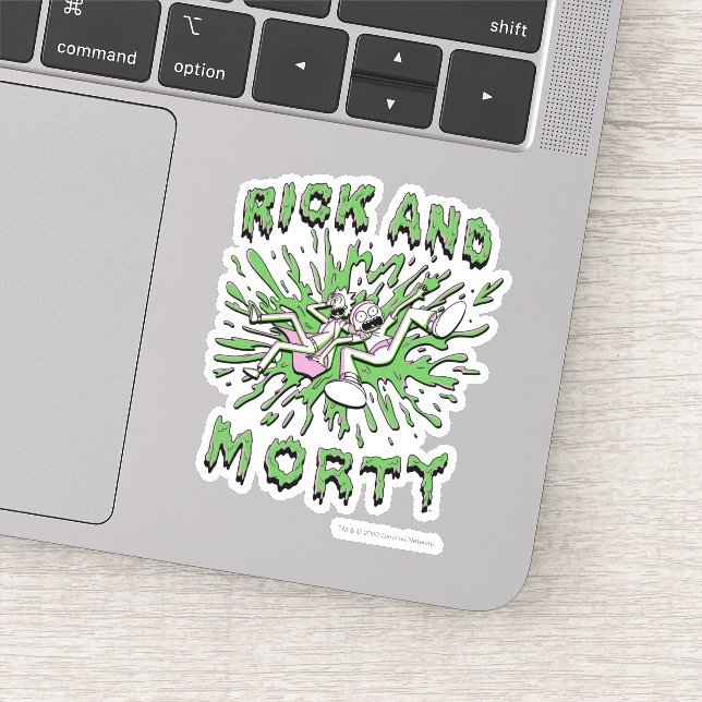 RICK UND MORTY™ | Einsinken in die saure Mehrwerts Aufkleber (Detail)