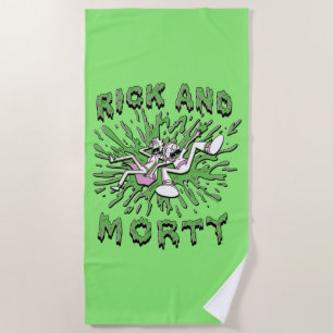 RICK UND MORTY™   Einsinken in die saure Mehrwerts Strandtuch