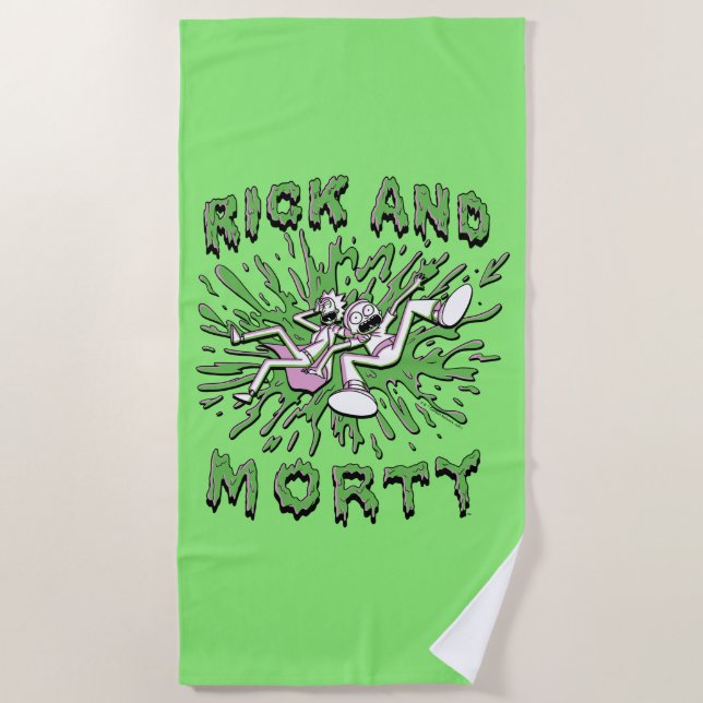RICK UND MORTY™ | Einsinken in die saure Mehrwerts Strandtuch (Vorderseite)