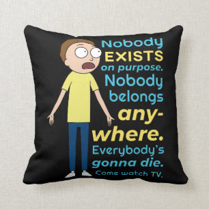 RICK UND MORTY™   Es gibt keinen Zweck Kissen