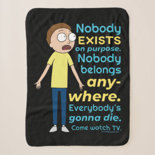 RICK UND MORTY™ Es gibt keinen Zweck Sherpadecke