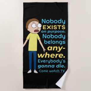 RICK UND MORTY™ Es gibt keinen Zweck Strandtuch