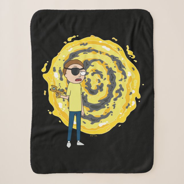 RICK UND MORTY™ | Evil Morty Portal Sherpadecke (Vorderseite)