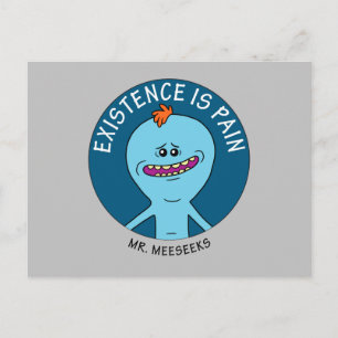 RICK UND MORTY™ Existenz ist Schmerz Einladungspostkarte