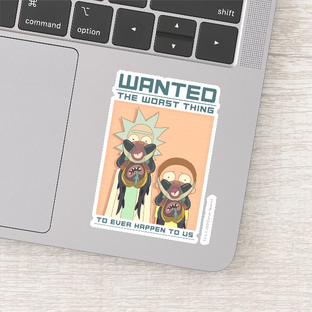 RICK UND MORTY™ | Glorzo Gewollt Poster Aufkleber (Detail)