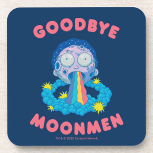 RICK UND MORTY™   Goodbye Moonmen Getränkeuntersetzer