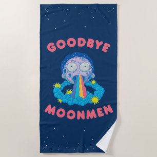 RICK UND MORTY™ Goodbye Moonmen Strandtuch