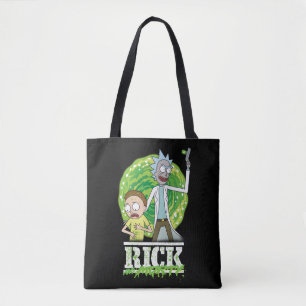 RICK UND MORTY™   Grüner Splash Tasche
