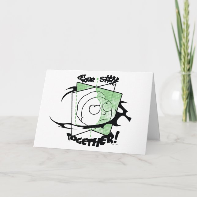 RICK UND MORTY™ | Holen Sie sich Ihre S#!t Gemeins Karte (Vorderseite)