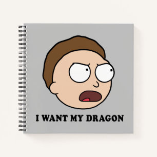 RICK UND MORTY™   Ich habe meinen Drachen Gewoll Notizbuch