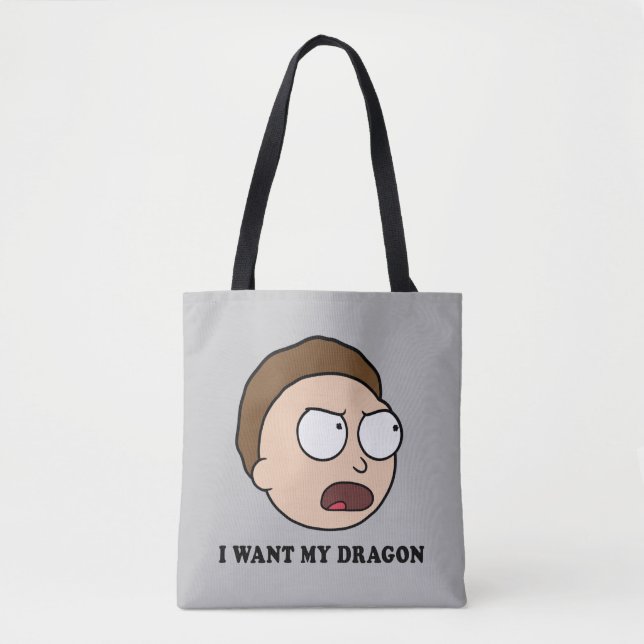 RICK UND MORTY™ | Ich habe meinen Drachen Gewollt Tasche (Vorderseite)