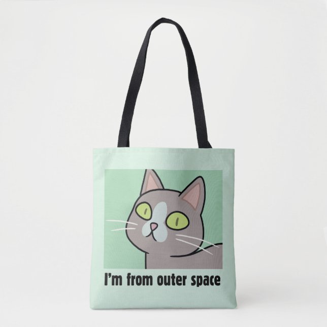RICK UND MORTY™ | Ich komme aus dem Weltraum Tasche (Vorderseite)