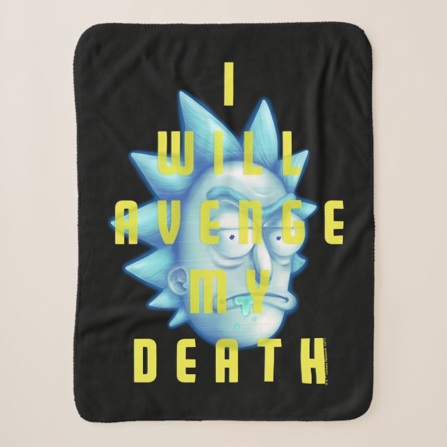 RICK UND MORTY™ | Ich werde meinen Tod rächen Sherpadecke (Vorderseite)