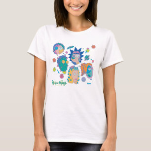 RICK UND MORTY™   Infiziertes Smith-Familienmust T-Shirt