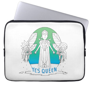 RICK UND MORTY™   Ja Queen Laptopschutzhülle