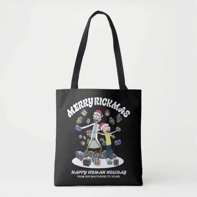 Rick und Morty | Merry Rickmas Presents Tasche (Vorderseite)