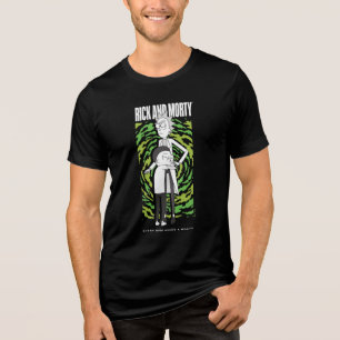 RICK UND MORTY™ Morty Hugging Rick Tri-Blend Shirt