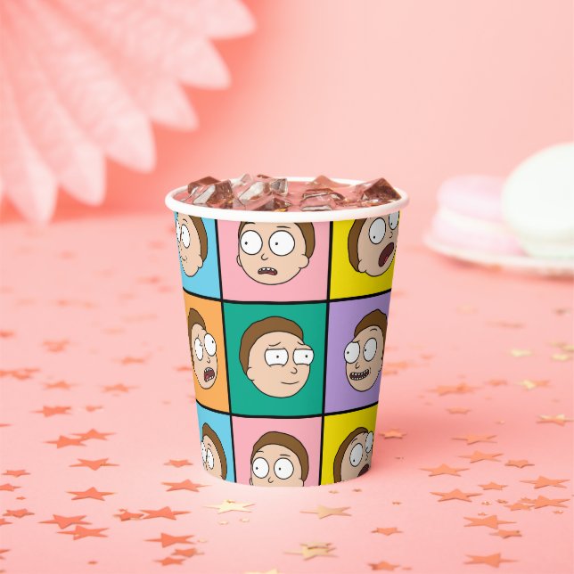 RICK UND MORTY™ | Morty's Moods Pappbecher (Insitu)